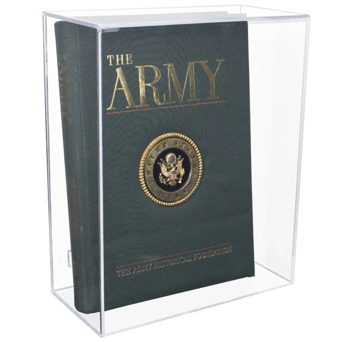 15" x 6" x 12" Acrylic Book Display Case Clear Plastic Box