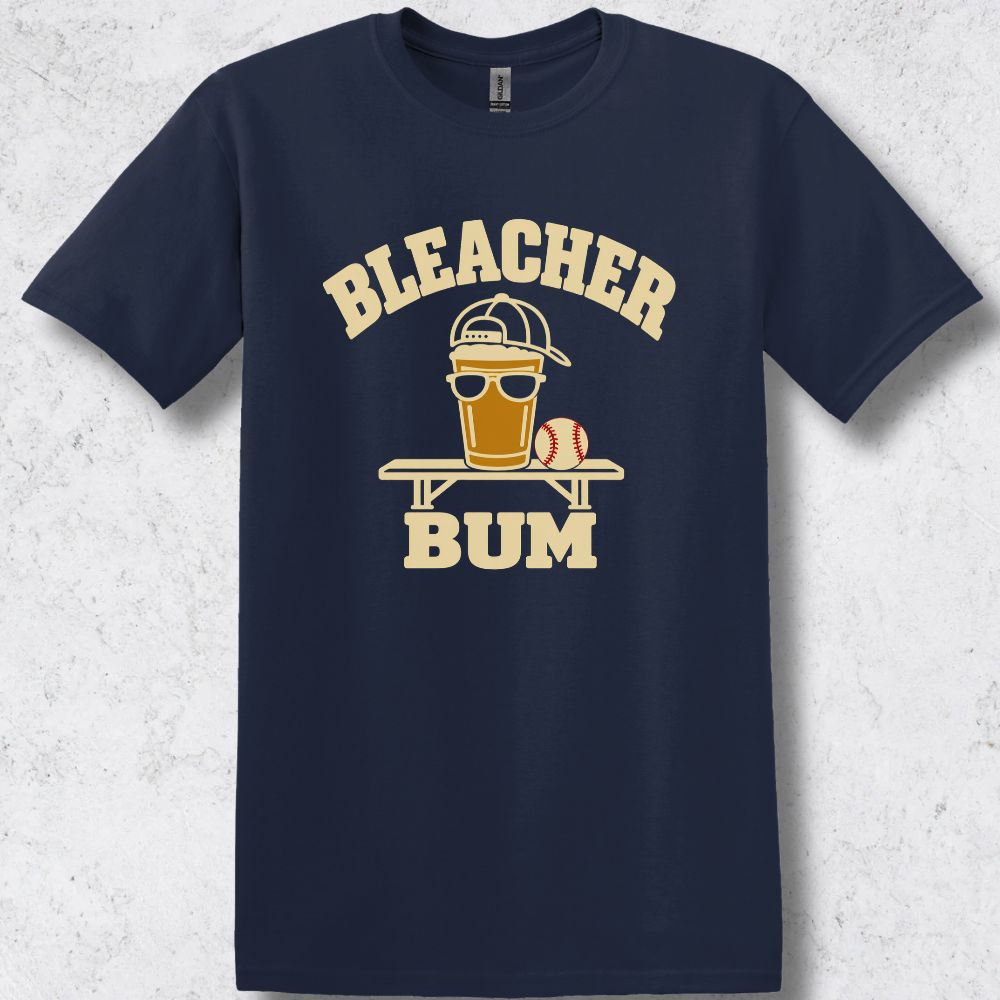 Bleacher Bum Baseball T-Shirt