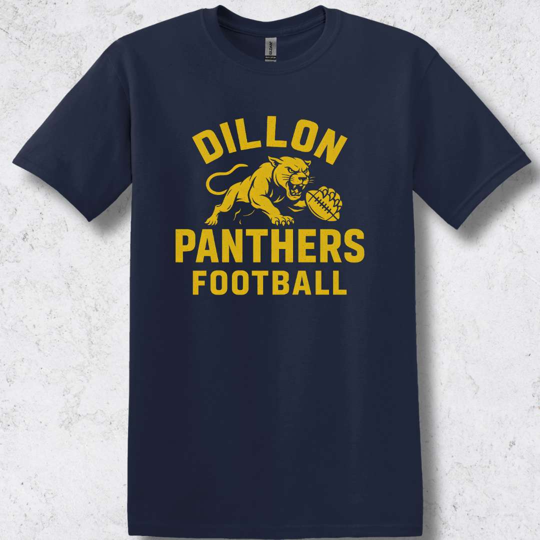 Dillon Panthers Football T-Shirt