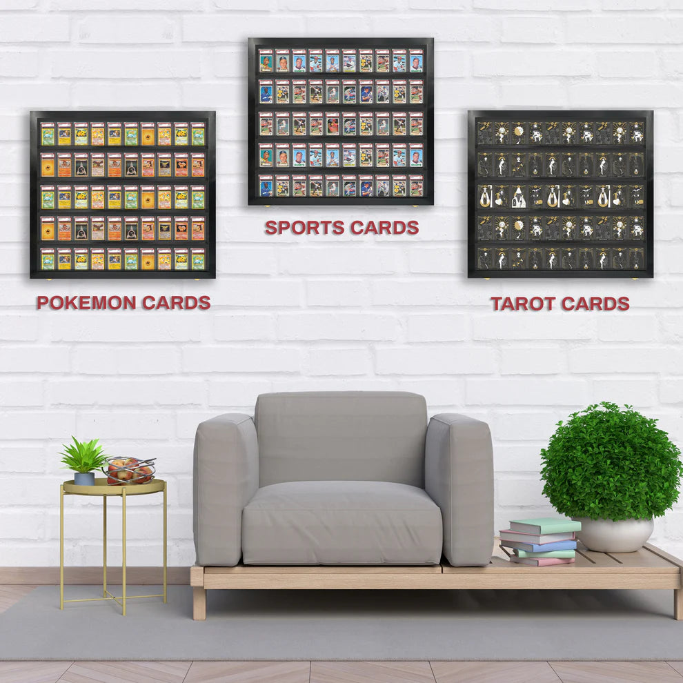 50 Graded PSA - Sports Card Display