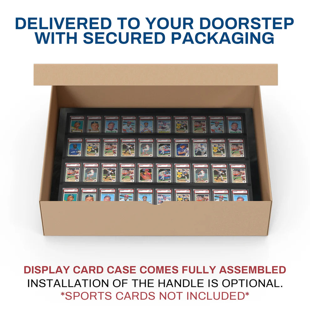 50 Graded PSA - Sports Card Display