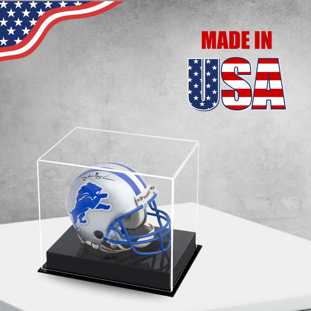 Mini Helmet Football Display Case