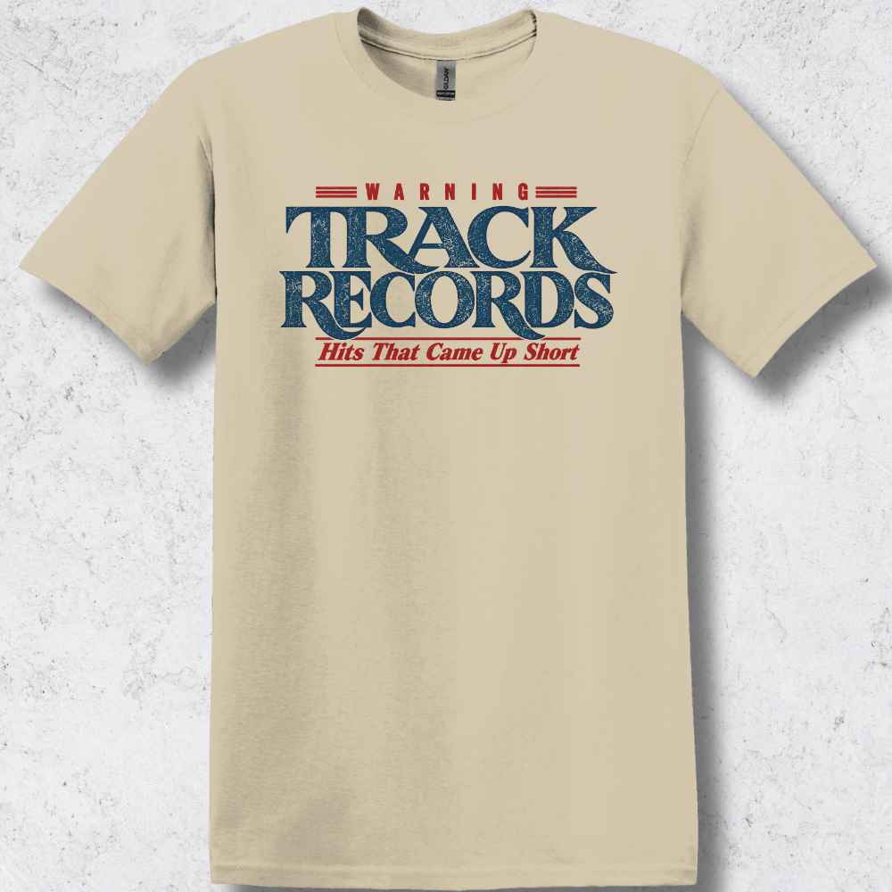 Warning Track Records T-Shirt