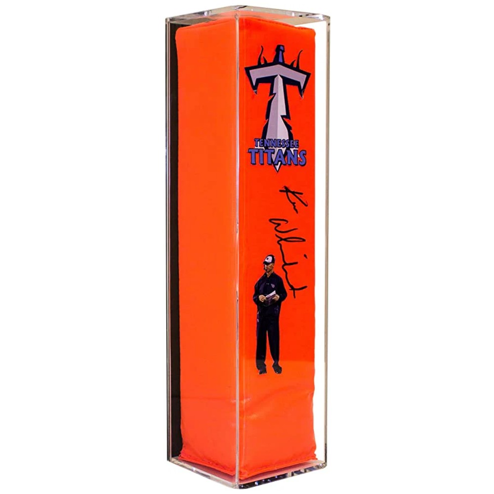 Acrylic Football End Zone Pylon Display Case