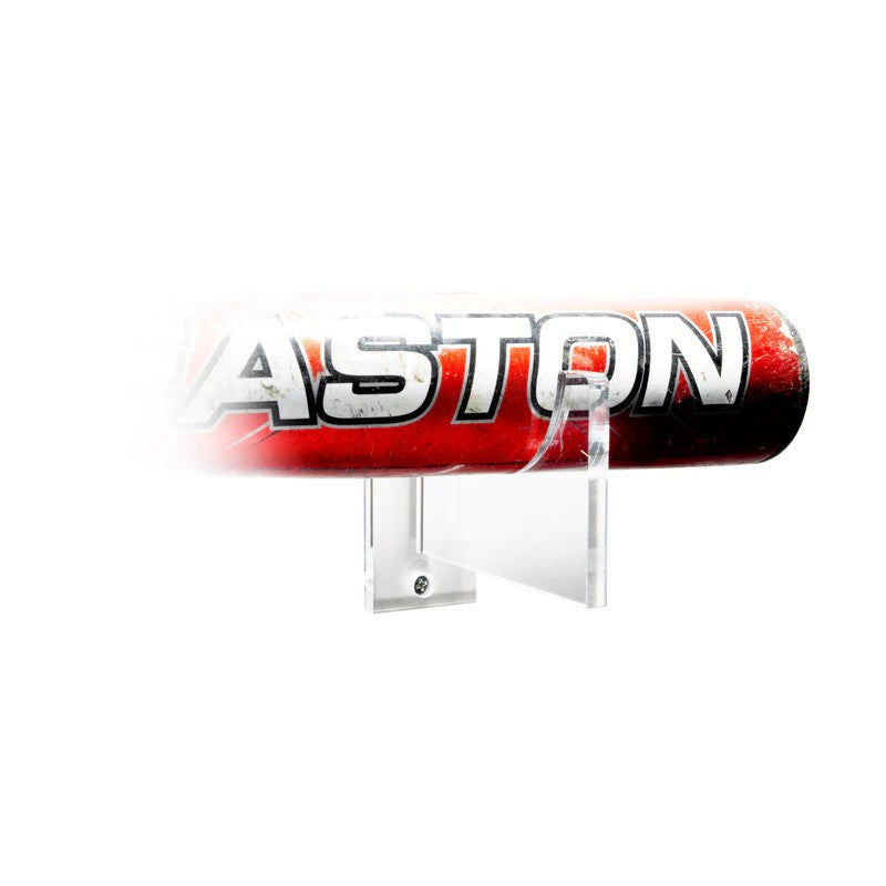 Acrylic Baseball Bat Display Horizontal Wall Mounts Brackets