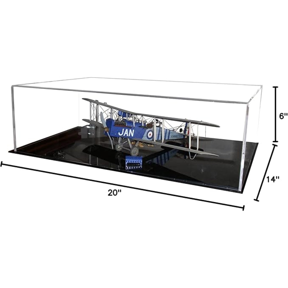 Acrylic Model Airplane Display Case