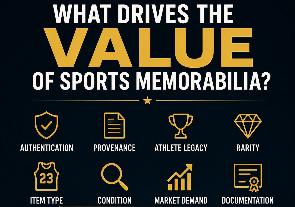 What drives the value of sports Memorabilia 