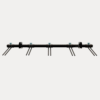 Wall Mounted Adjustable Ski Rack Storage System (Holds 10 Pairs of Skis)