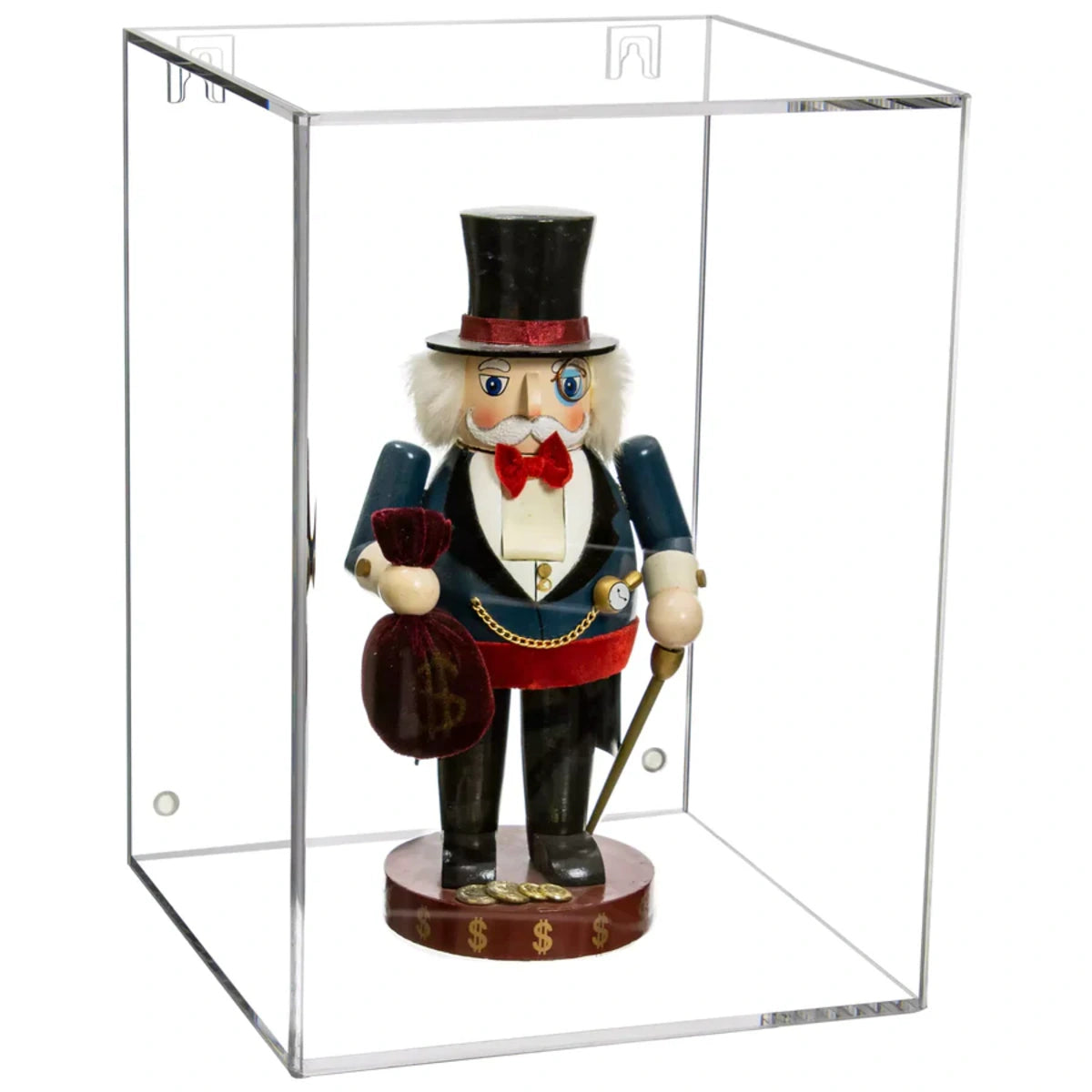10.5" x 10.5" x 14.5" Acrylic Display Case for Figurine, Doll, or Action Figure Clear Plastic Box