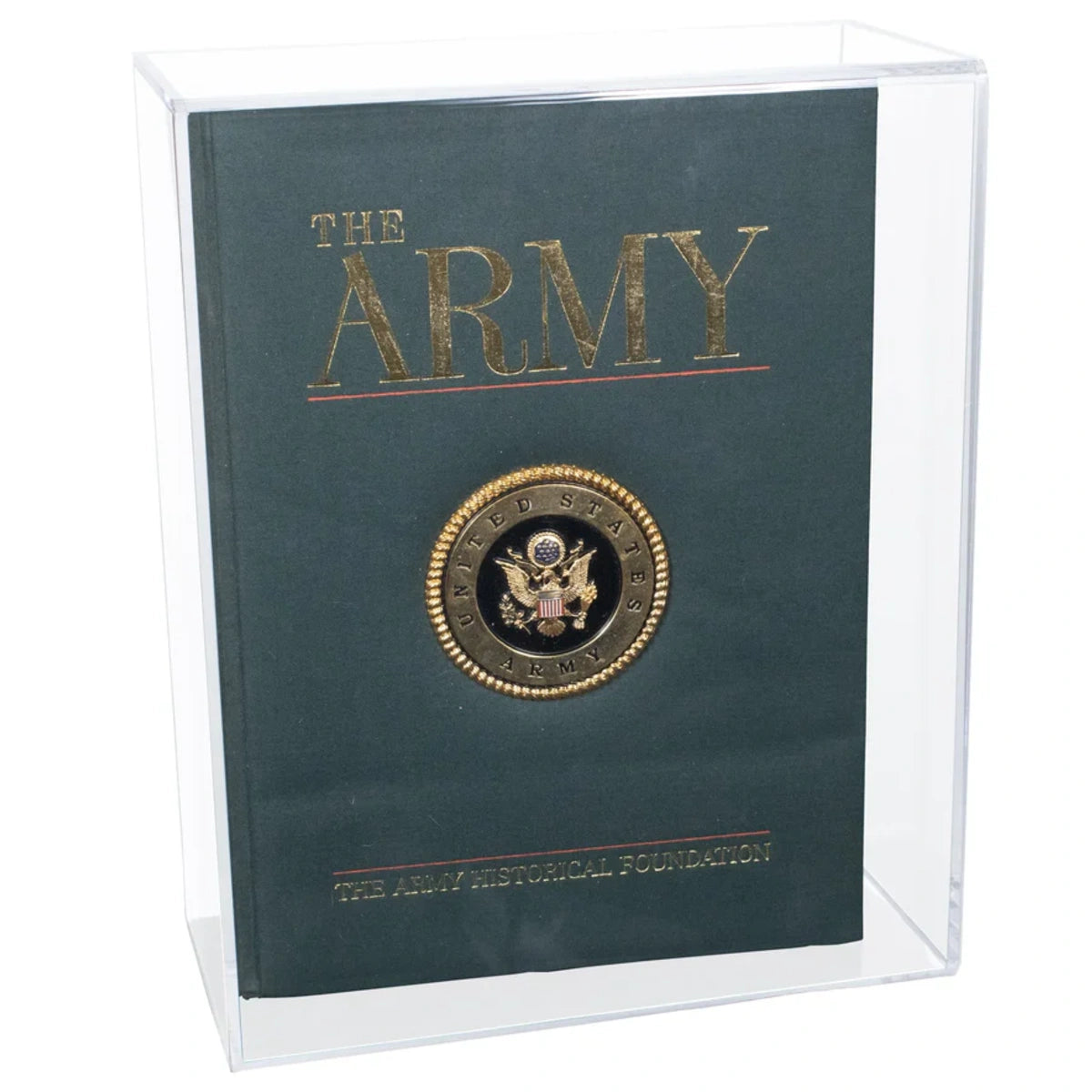 15" x 6" x 12" Acrylic Book Display Case Clear Plastic Box