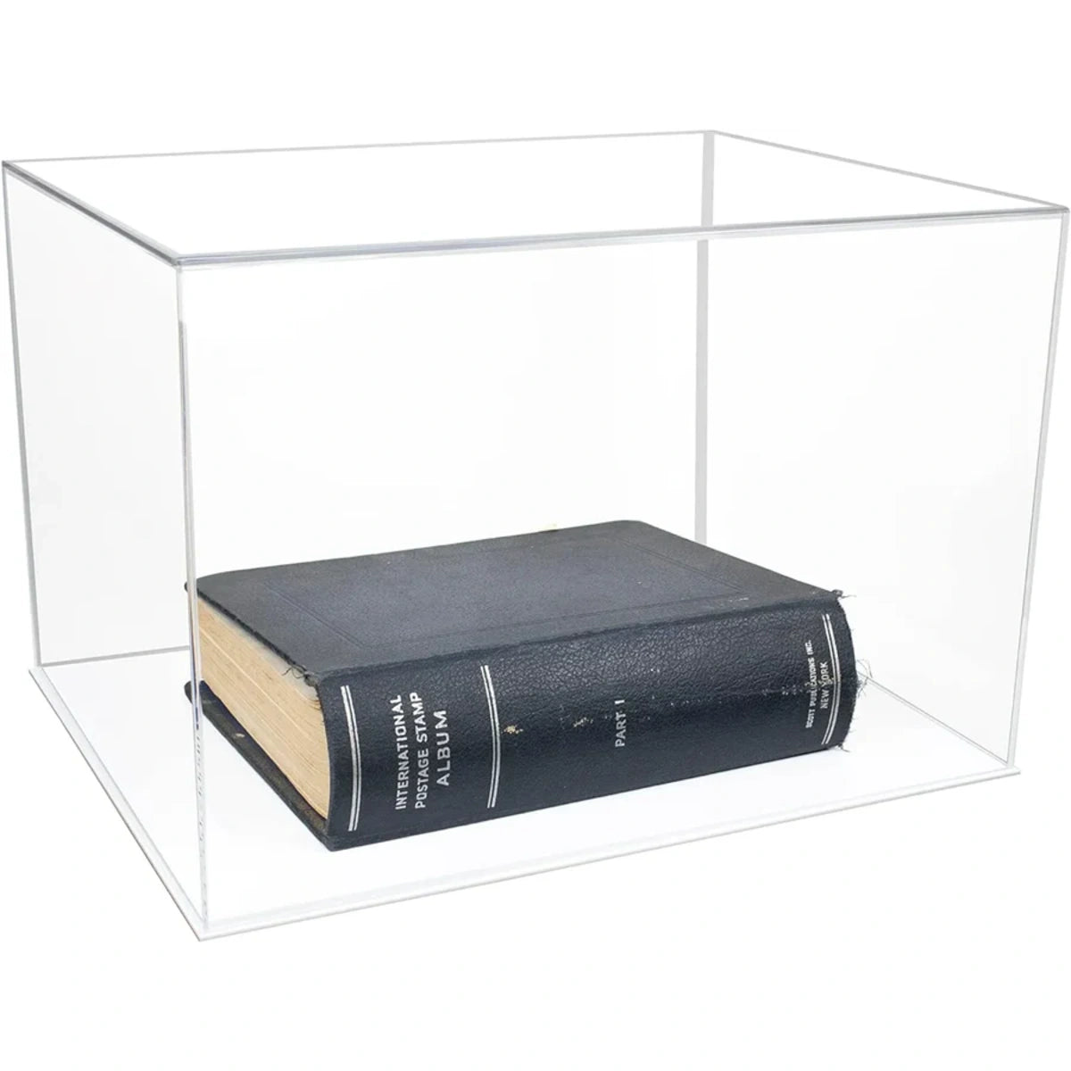 18" x 14" x 12" Acrylic Book Table Top Display Case Clear Plastic Box