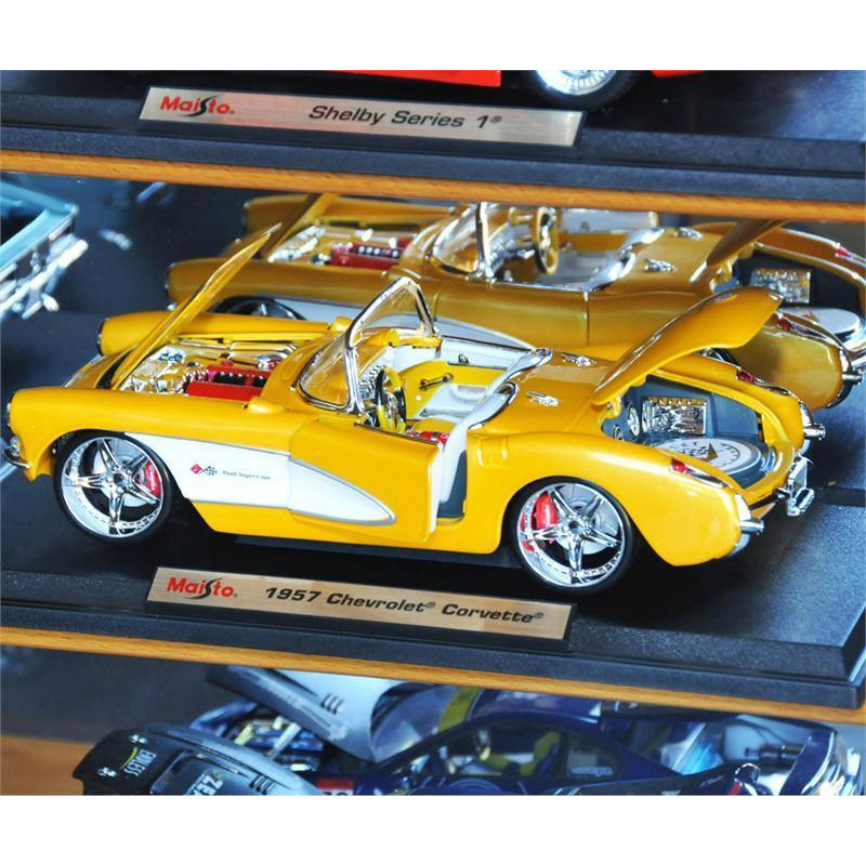 1/18 Scale Diecast Car Display Case Cabinet UV Protection