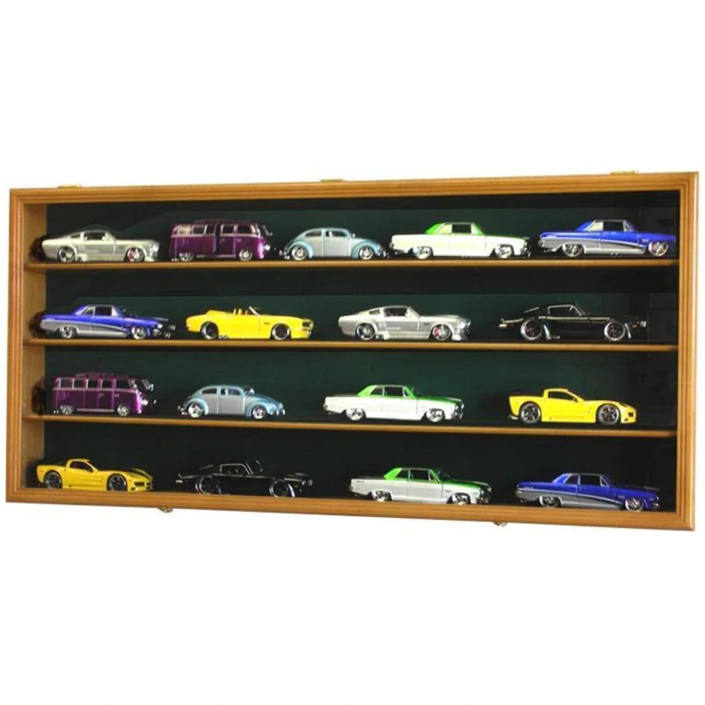 1/24 Scale Diecast Model Car Display Case Cabinet UV Protection