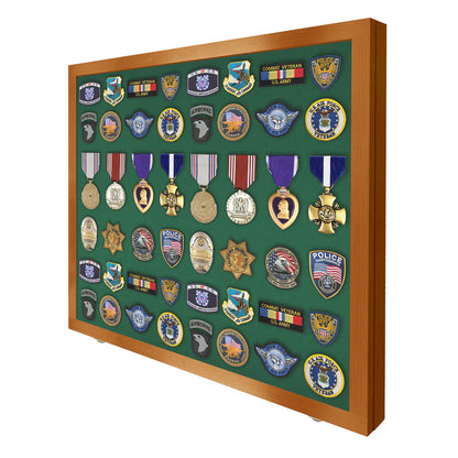 Large - Medals, Pins, & Patches Display Case