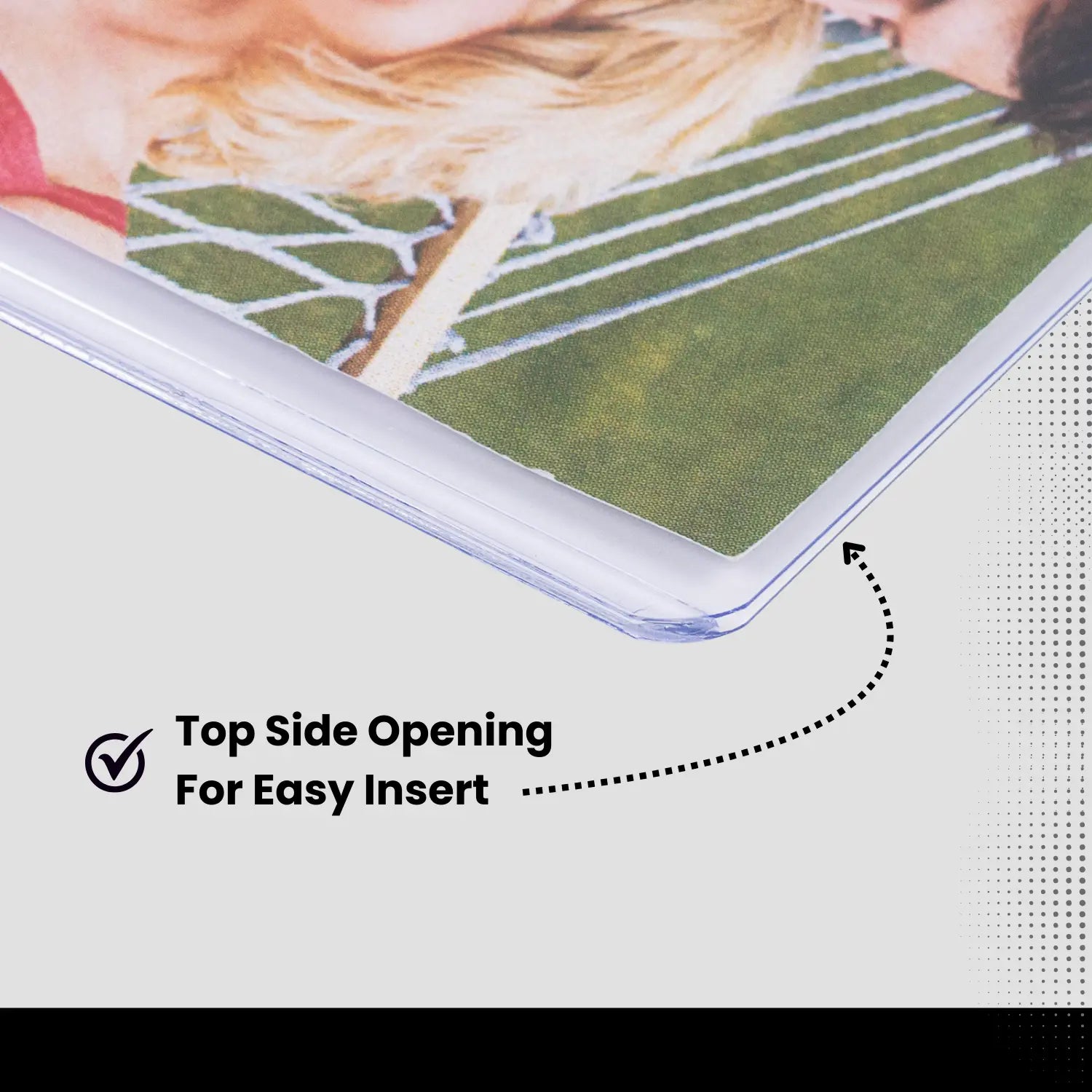 (30 Count) Display Zone 3x5 Index Card Topload Holder - Premium Clear Hard Plastic Protectors for Flashcard, Notecard, Recipe - Photo Sleeves - Flash Cards Top Loader Covers