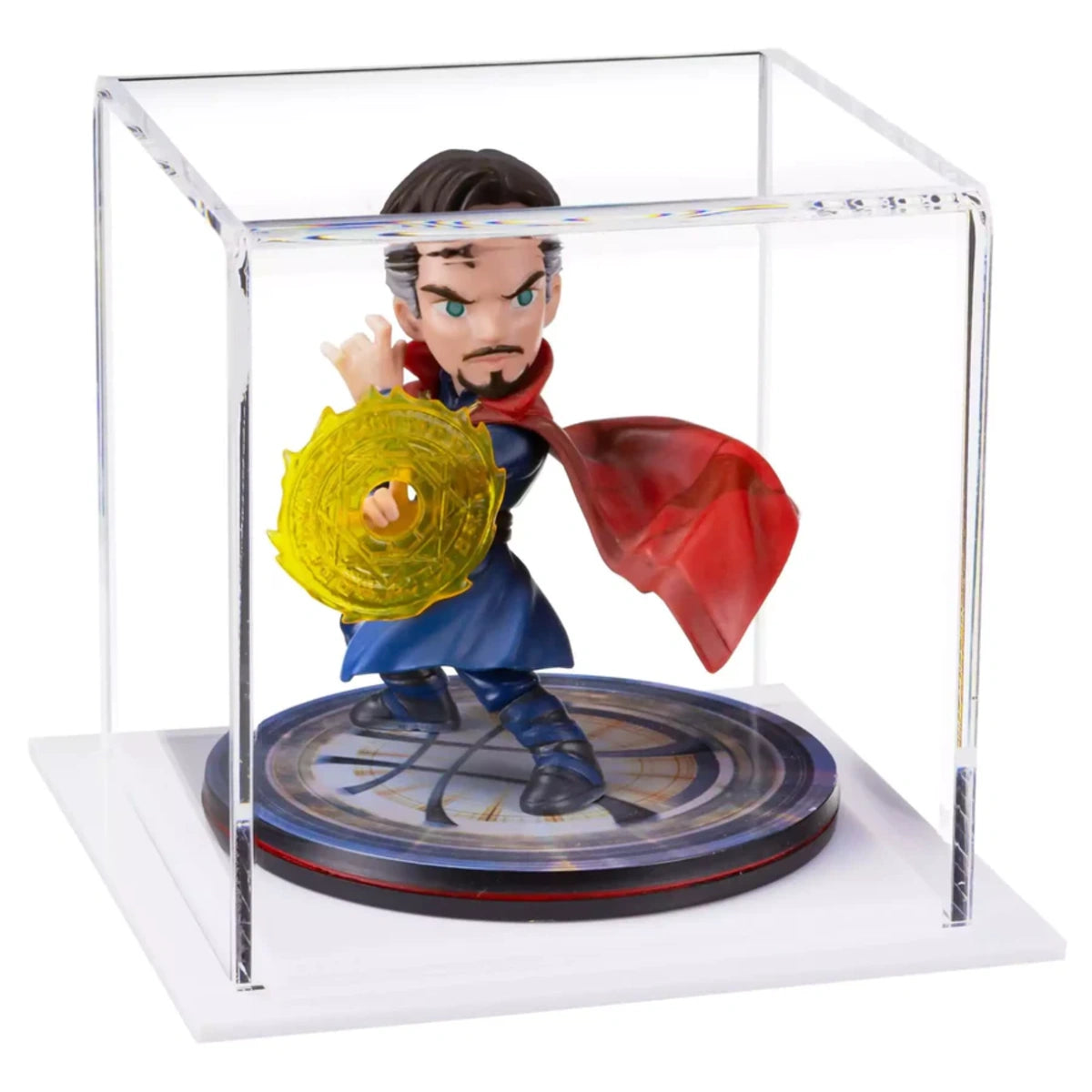 4" x 4" x 4" Acrylic Display Case For Collectibles Clear Plastic Box Mini Figures