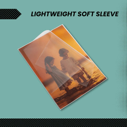 (200 Count) Display Zone 4x6 Photograph Sleeves - Crystal Clear Penny Sleeves for Pictures, Cards, Prints, and Postcards - Soft Plastic Photo Protectors