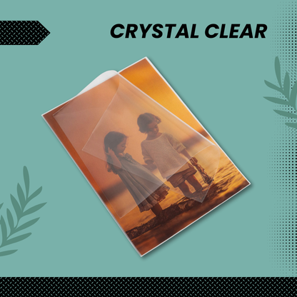 (200 Count) Display Zone 4x6 Photograph Sleeves - Crystal Clear Penny Sleeves for Pictures, Cards, Prints, and Postcards - Soft Plastic Photo Protectors