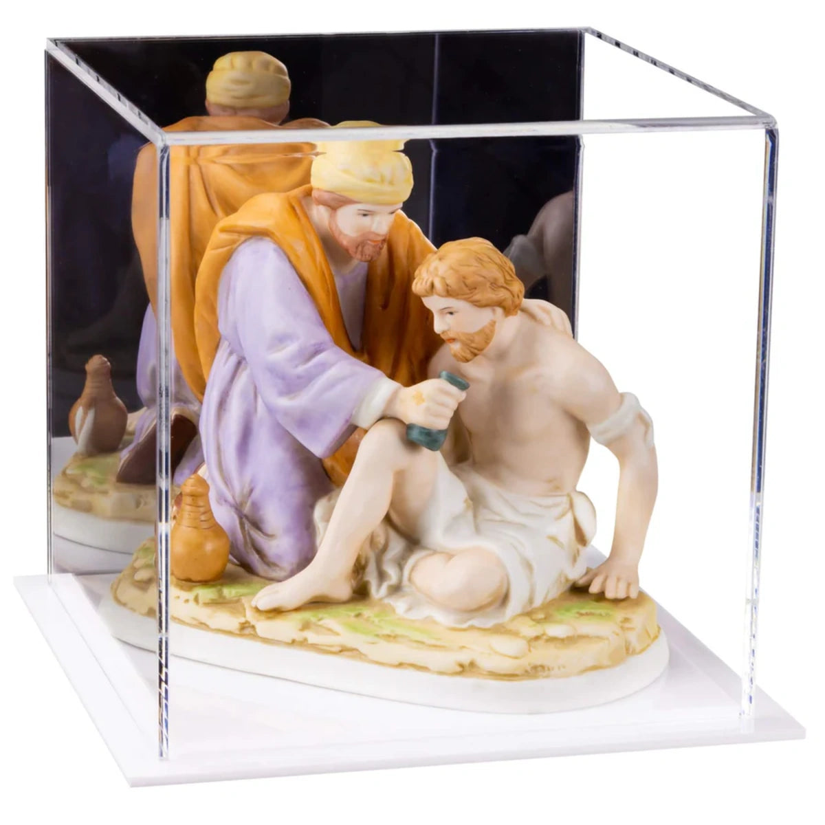 6" x 6" x 6" Acrylic Display Case For Collectibles Clear Plastic Box For Figures Statues