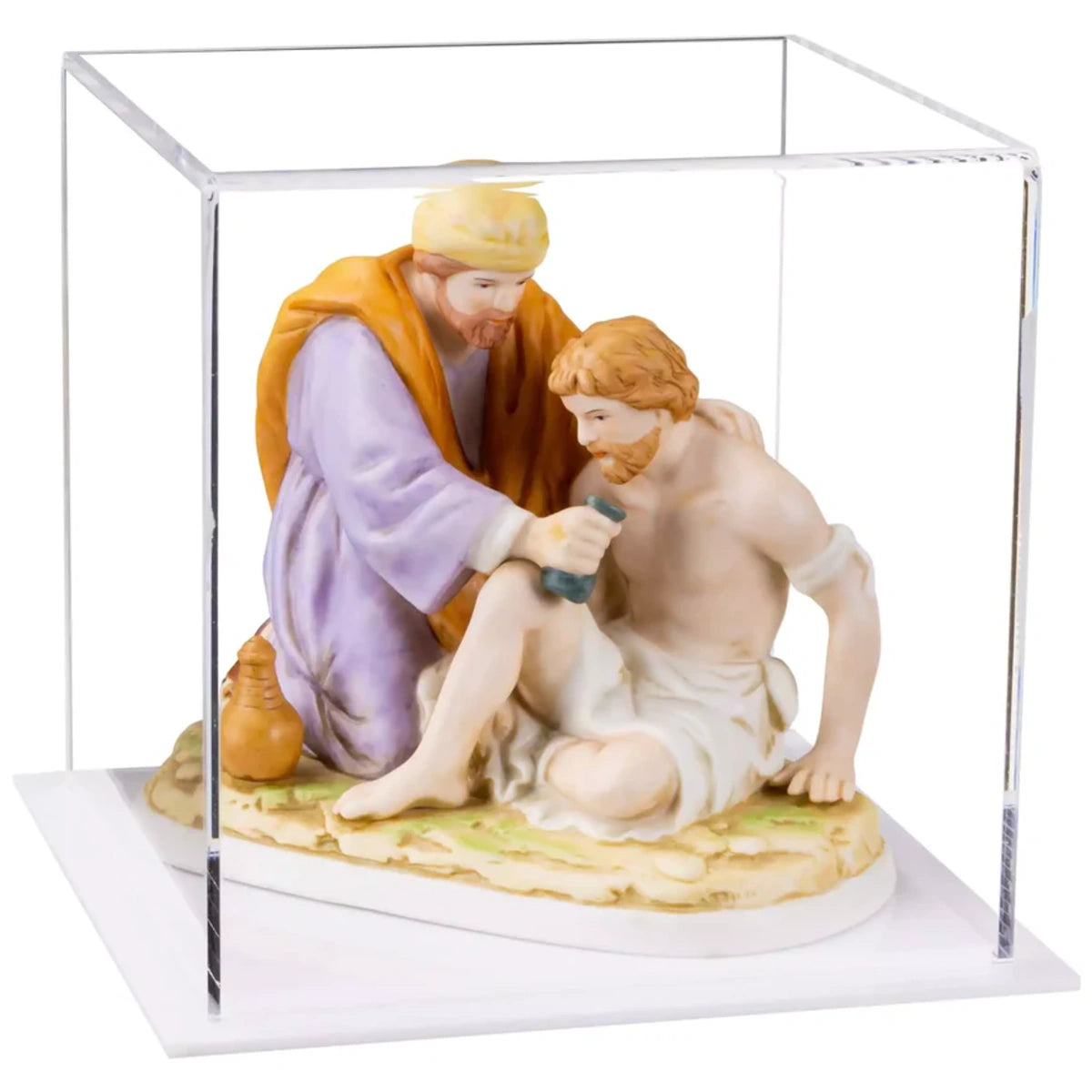 6" x 6" x 6" Acrylic Display Case For Collectibles Clear Plastic Box For Figures Statues