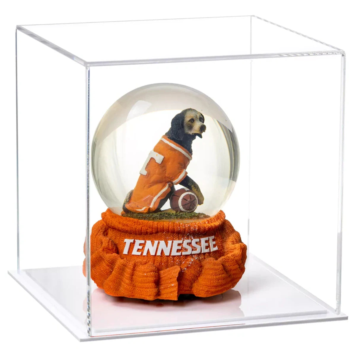 7.6" x 7.6" x 8.5" Acrylic Display Case For Collectibles Clear Plastic Box Figures Statues