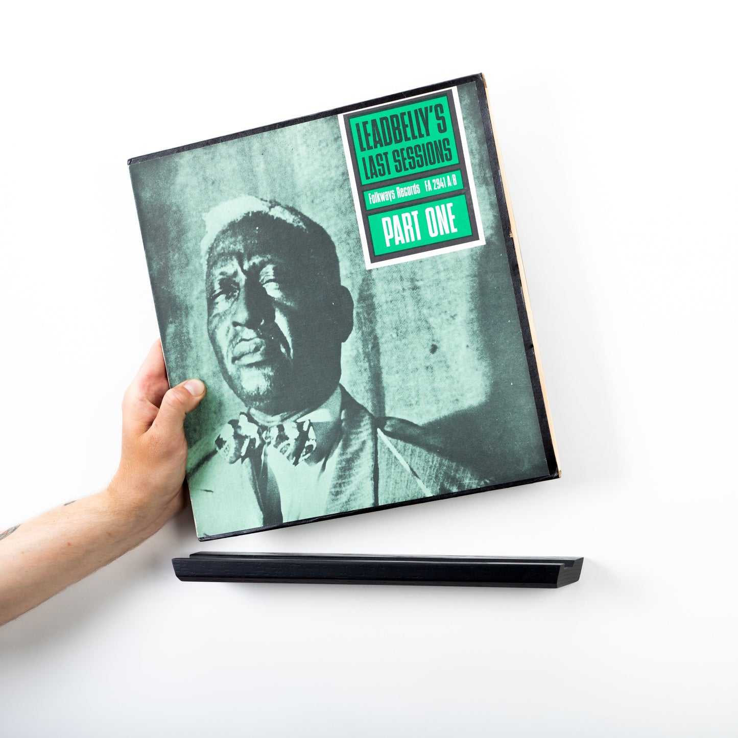 Vinyl Record Display Shelf