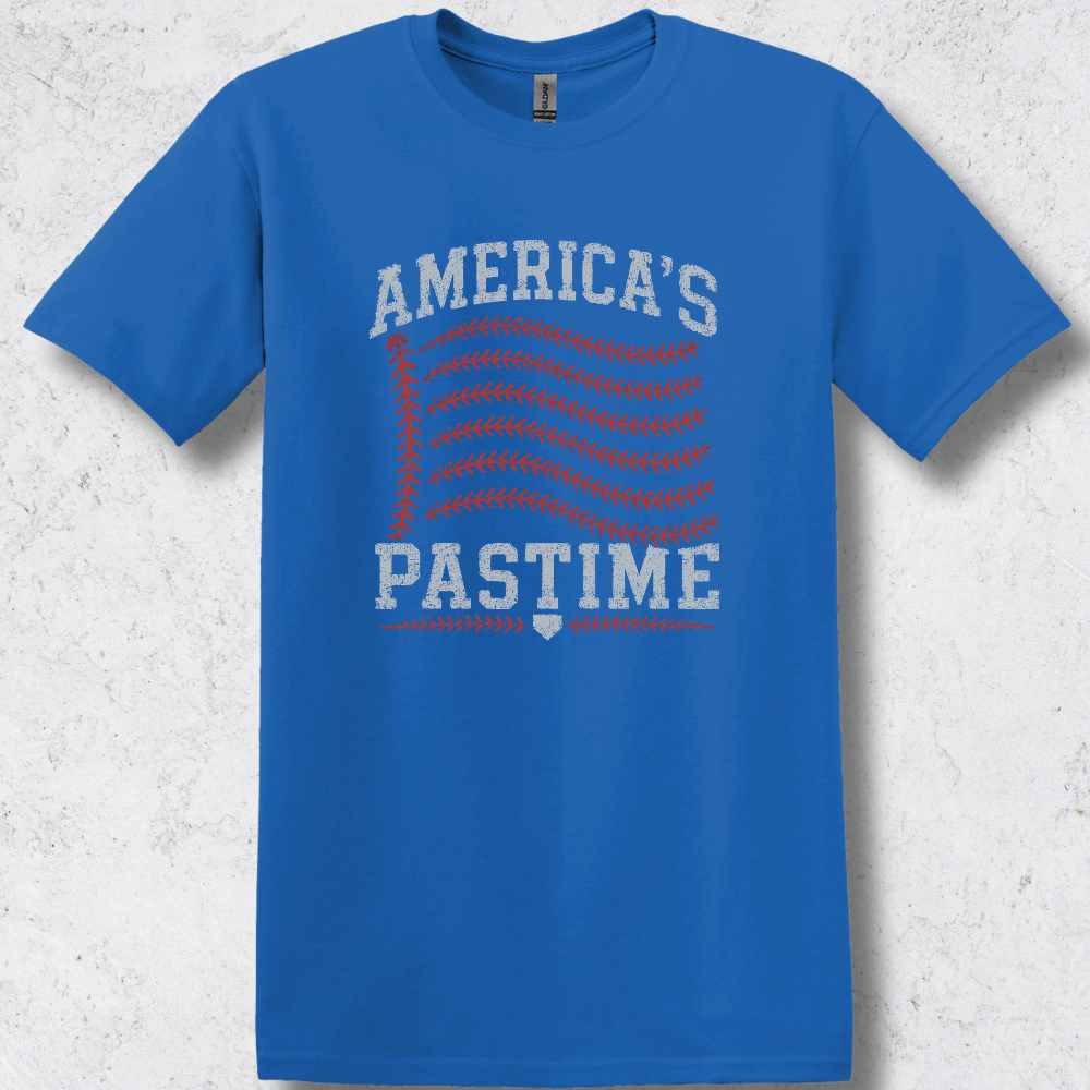 America's Pastime Flag T-Shirt