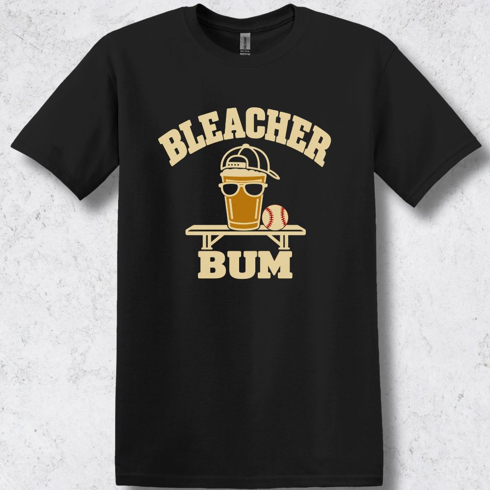 Bleacher Bum Baseball T-Shirt