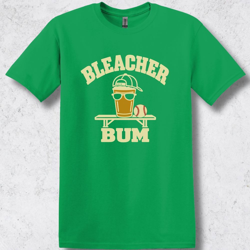 Bleacher Bum Baseball T-Shirt