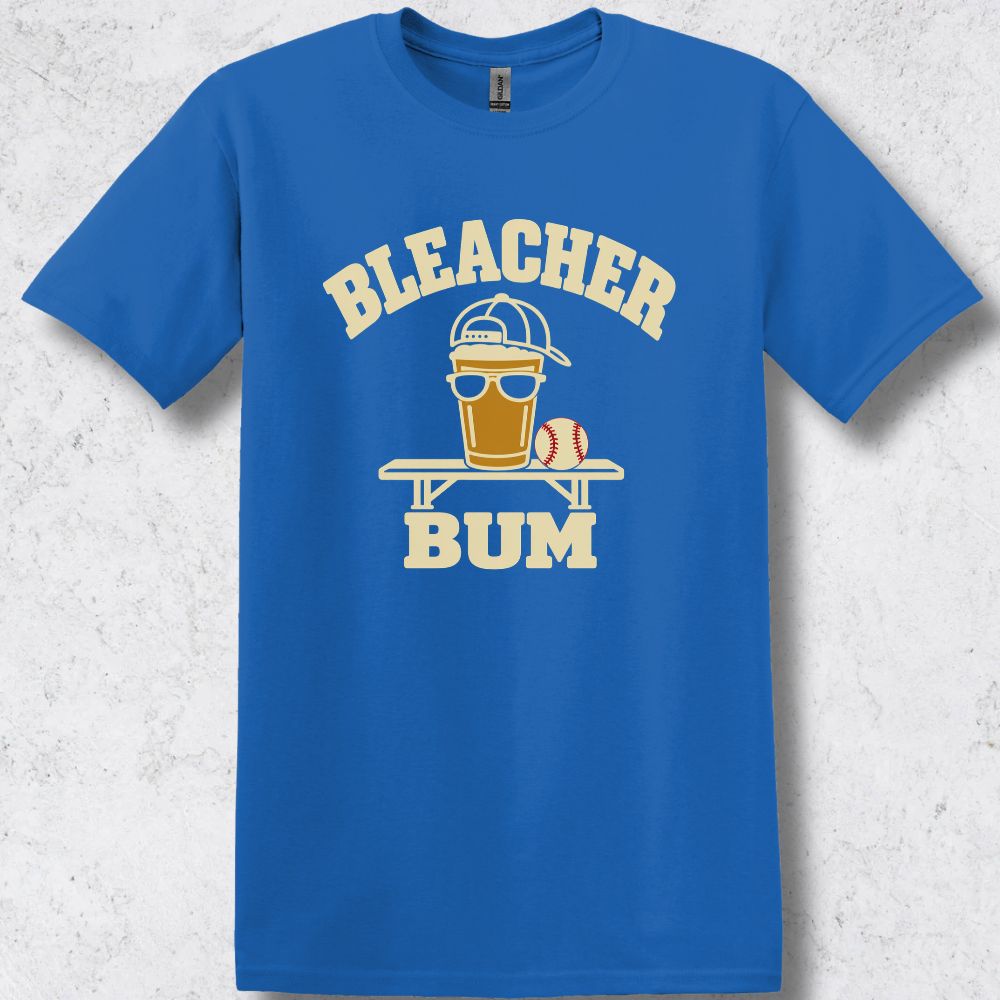 Bleacher Bum Baseball T-Shirt