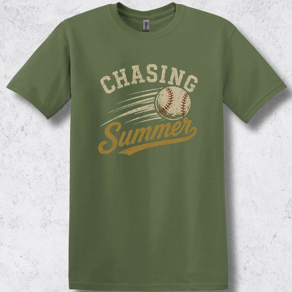 Chasing Summer Baseball T-Shirt