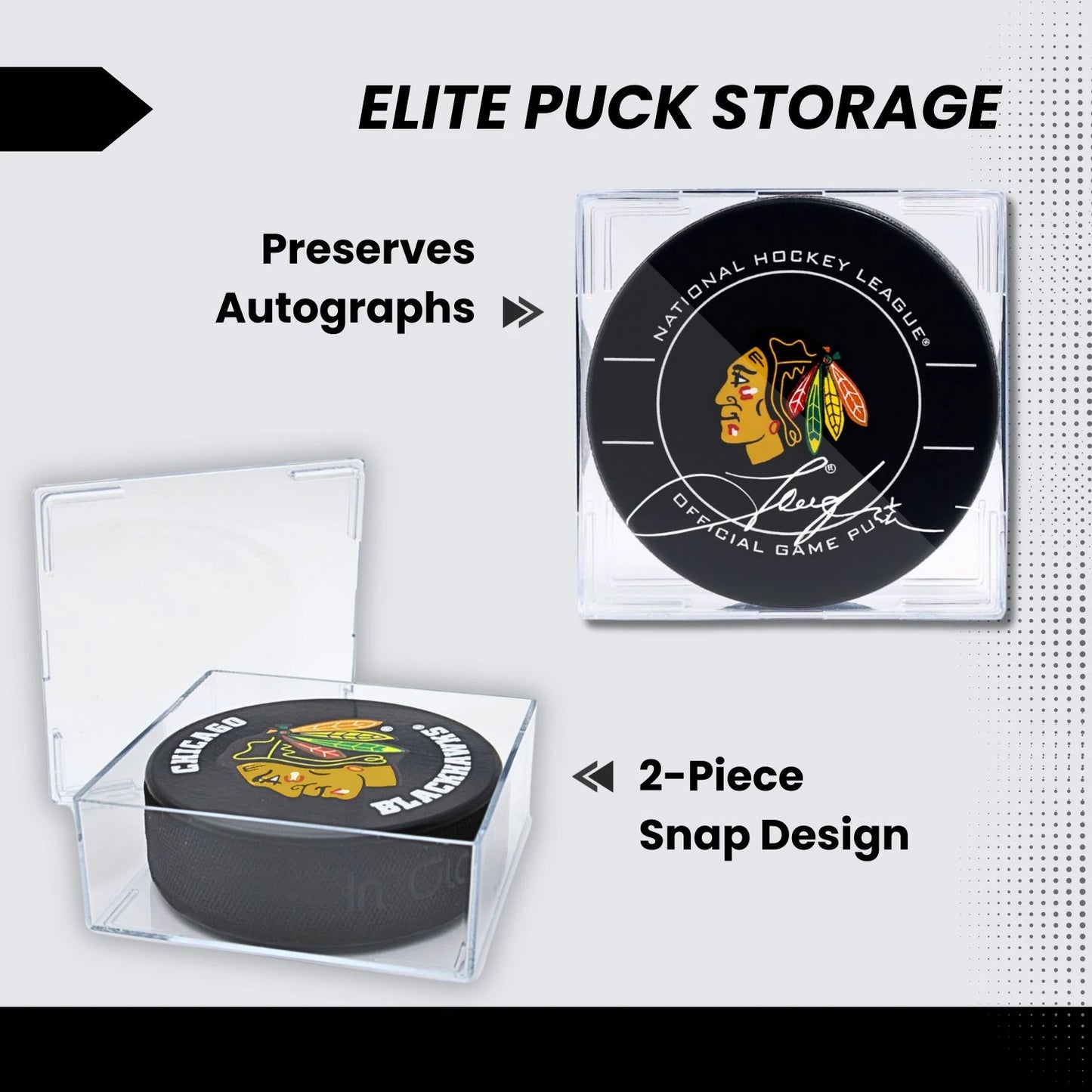 Hockey Puck Display Case