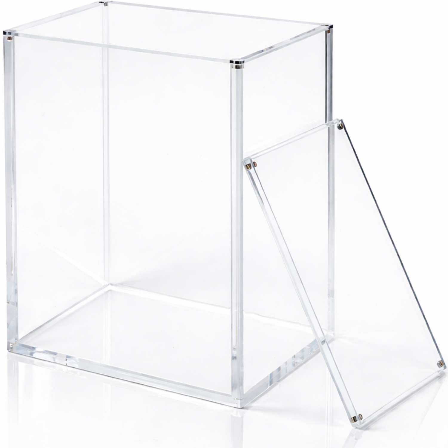 Display Zone Premium Funko Pop Display Protector Clear acrylic cube on a white background