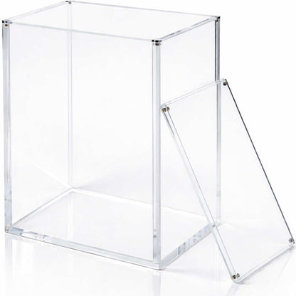 Display Zone Premium Funko Pop Display Protector Clear acrylic cube on a white background