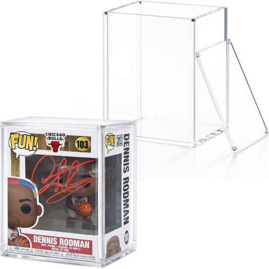 Funko Pop Protector - Thick Acrylic Display Case Cover for 4" Vinyl Figures