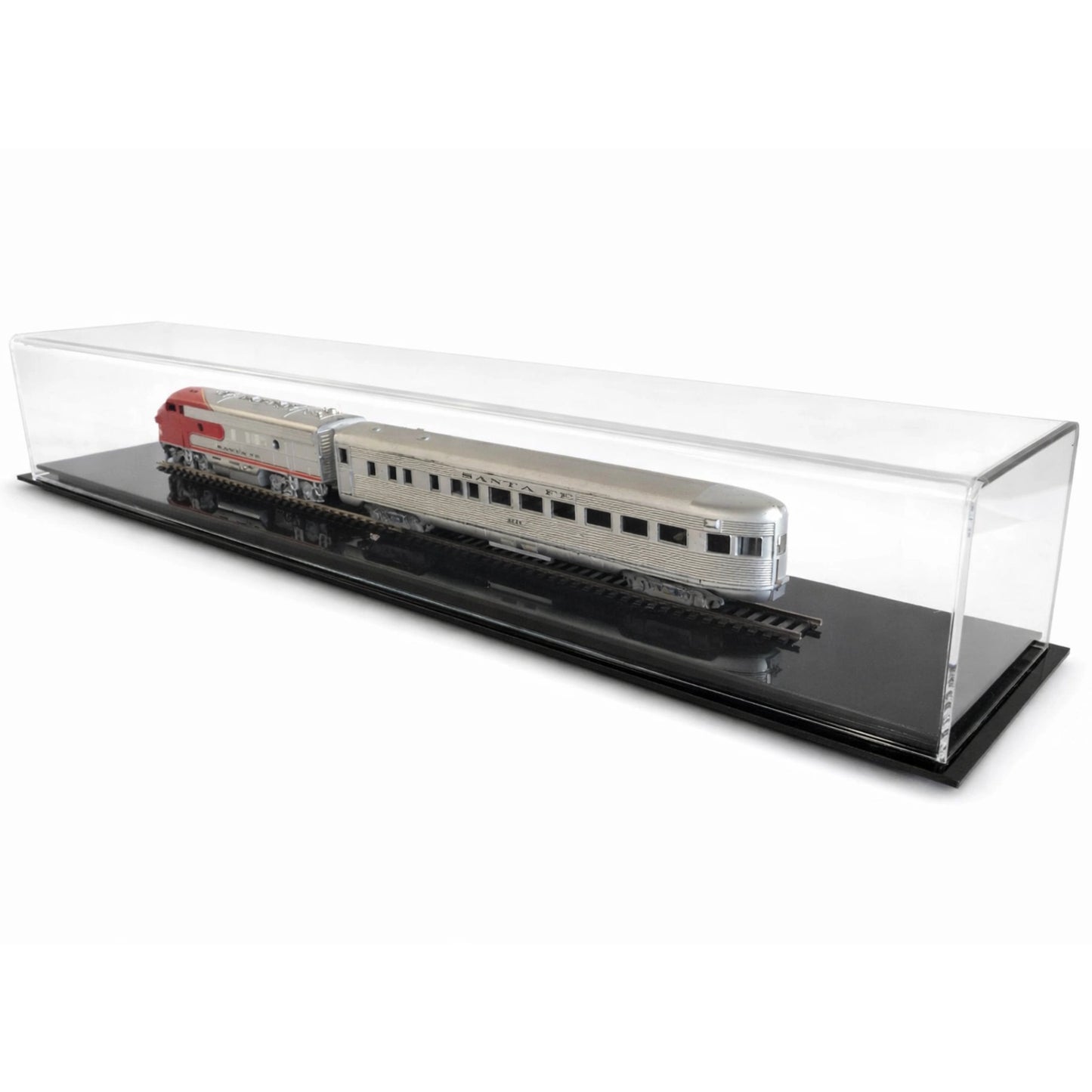 24" HO Scale Train Acrylic Display Case Model UV Protection
