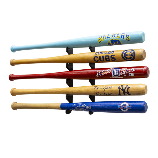 Horizontal Five Mini Bat Wall Mount
