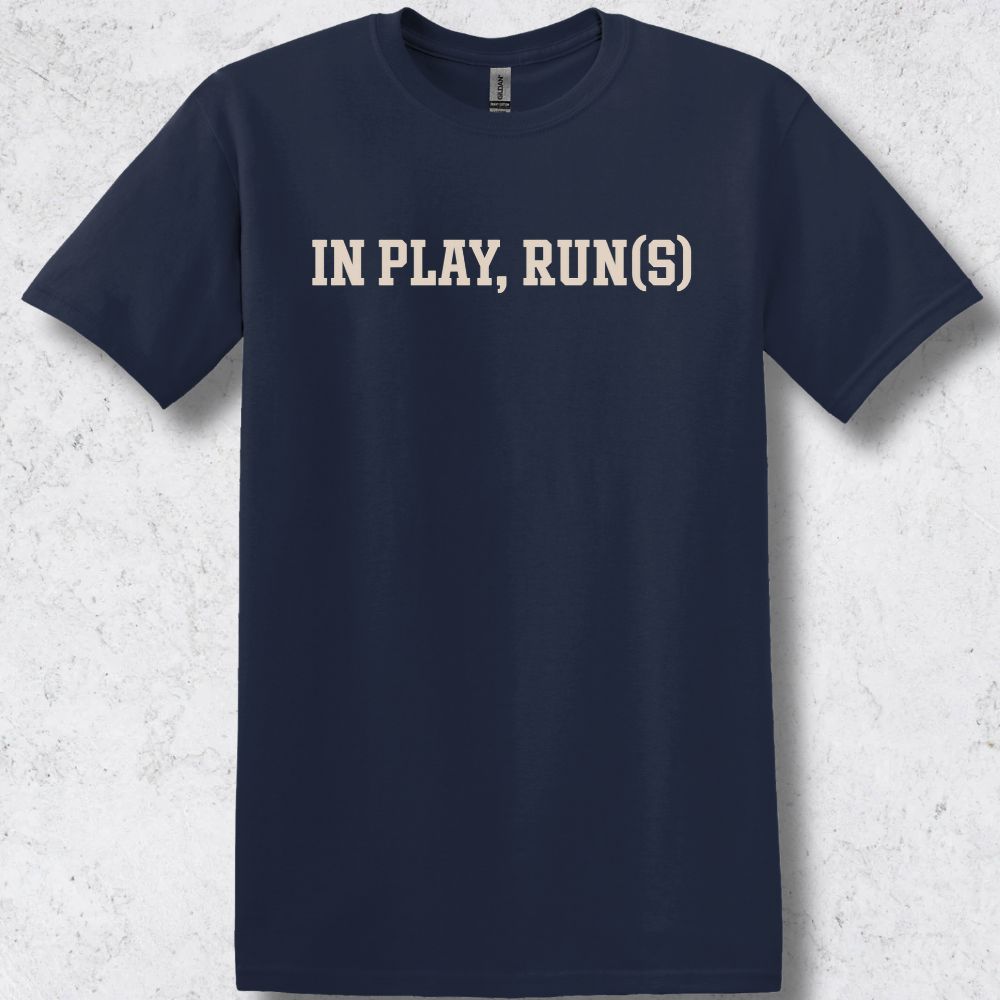 In Play, Run(s) Baseball T-Shirt