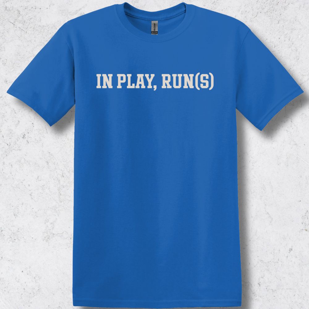 In Play, Run(s) Baseball T-Shirt