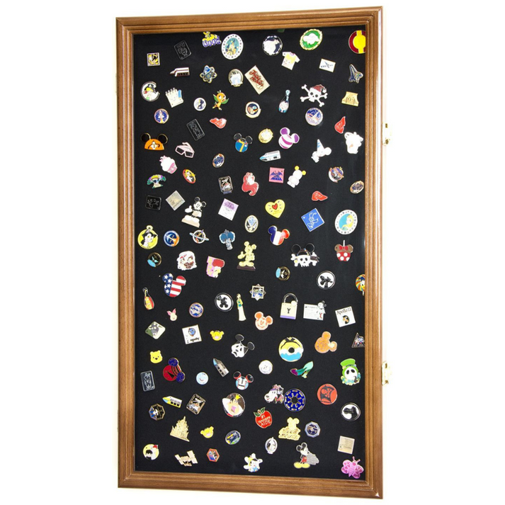 Large Pin Display Case Cabinet (Holds 150+ Pins) – Display Zone