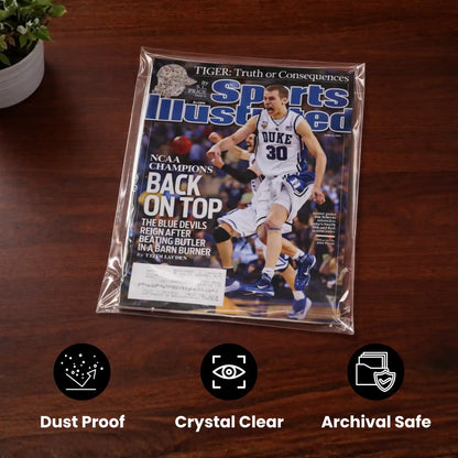 Magazine Bags - Soft Plastic Storage Sleeves