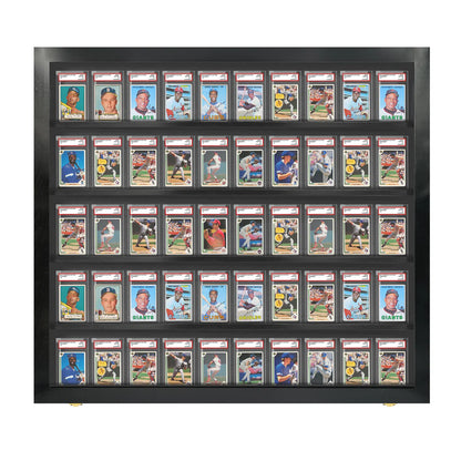 50 Graded PSA - Sports Card Display