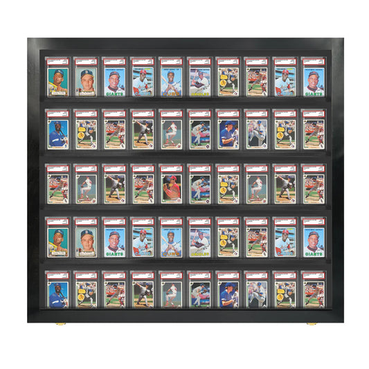 50 Graded PSA - Sports Card Display