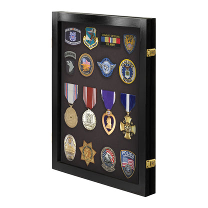 Small - Medals, Pins, & Patches Display Case