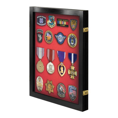 Small - Medals, Pins, & Patches Display Case