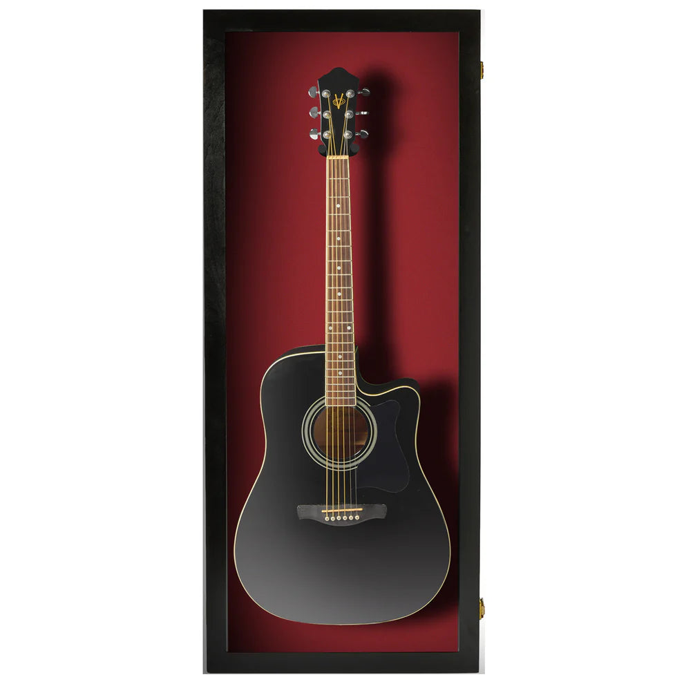 Acoustic Guitar Display Case UV Protection Made in USA