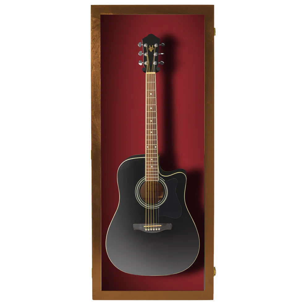 Acoustic Guitar Display Case UV Protection Made in USA