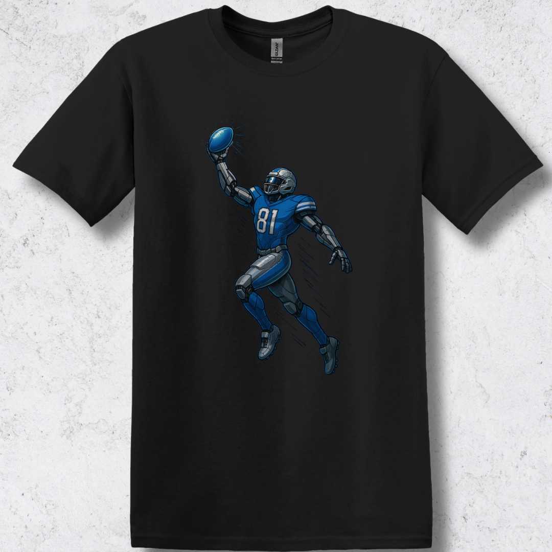 Megatron T Shirt Featuring Calvin Johnson Lions Football