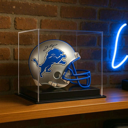 Mini Helmet Football Display Case