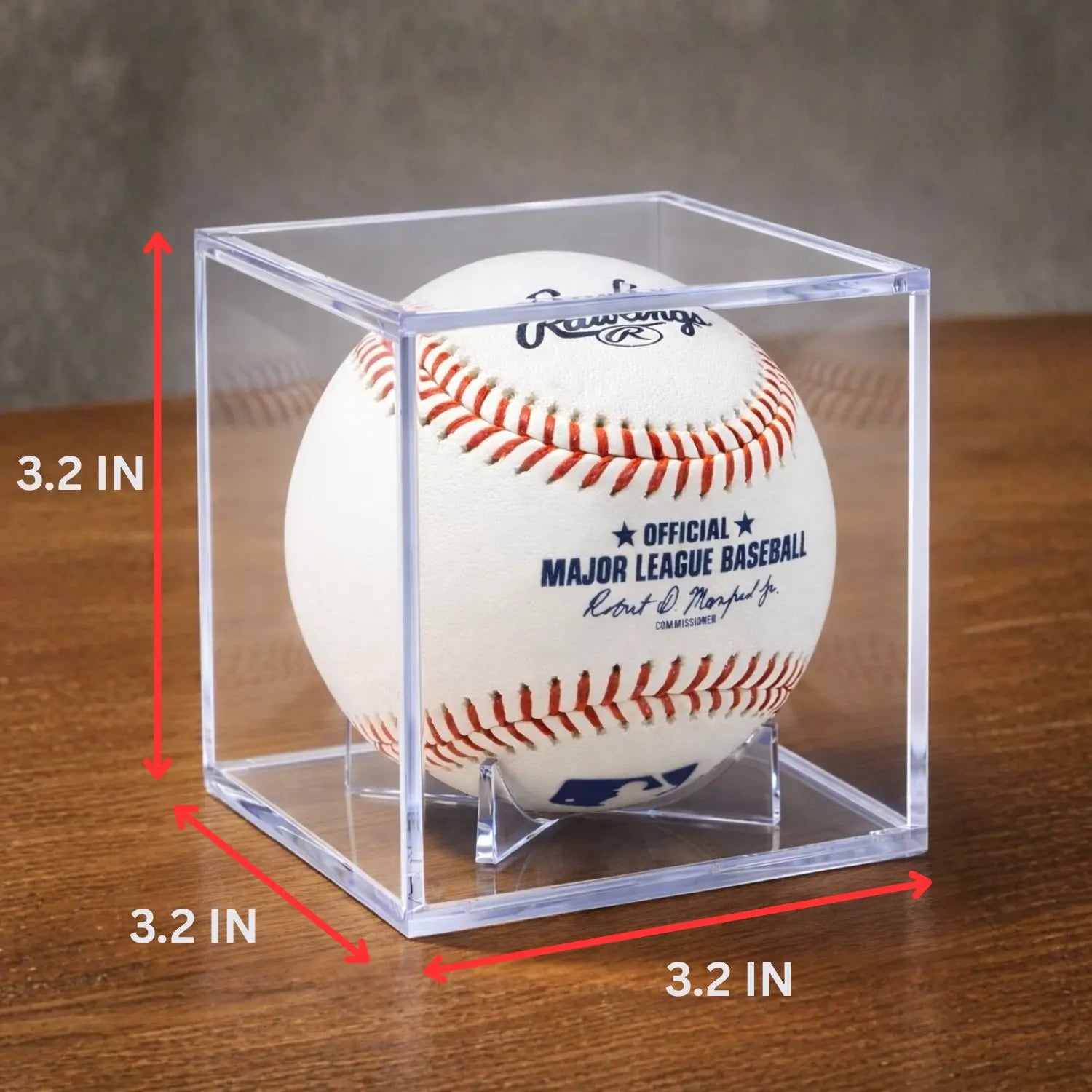 UV-Protected Baseball Display Case Holder Autograph home run game ball